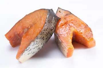 شريحة سلمون مدخن بارد "بيبي